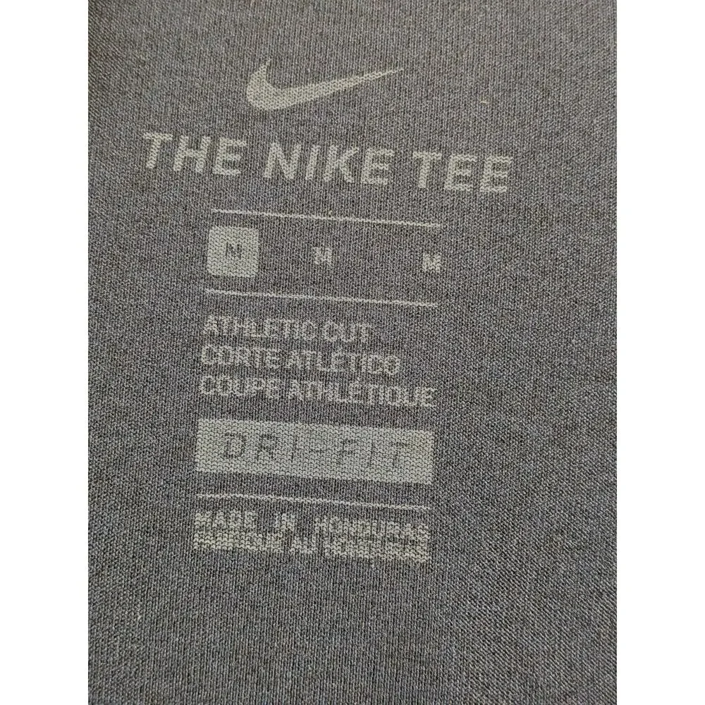 Nike Dri-Fit Michigan Wolverines Athletic Cut Jordan Logo Navy Blue Shirt Medium